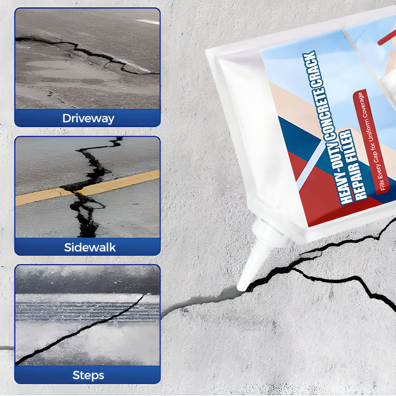 Colle de réparation pour fissures dans le béton à usage intensif