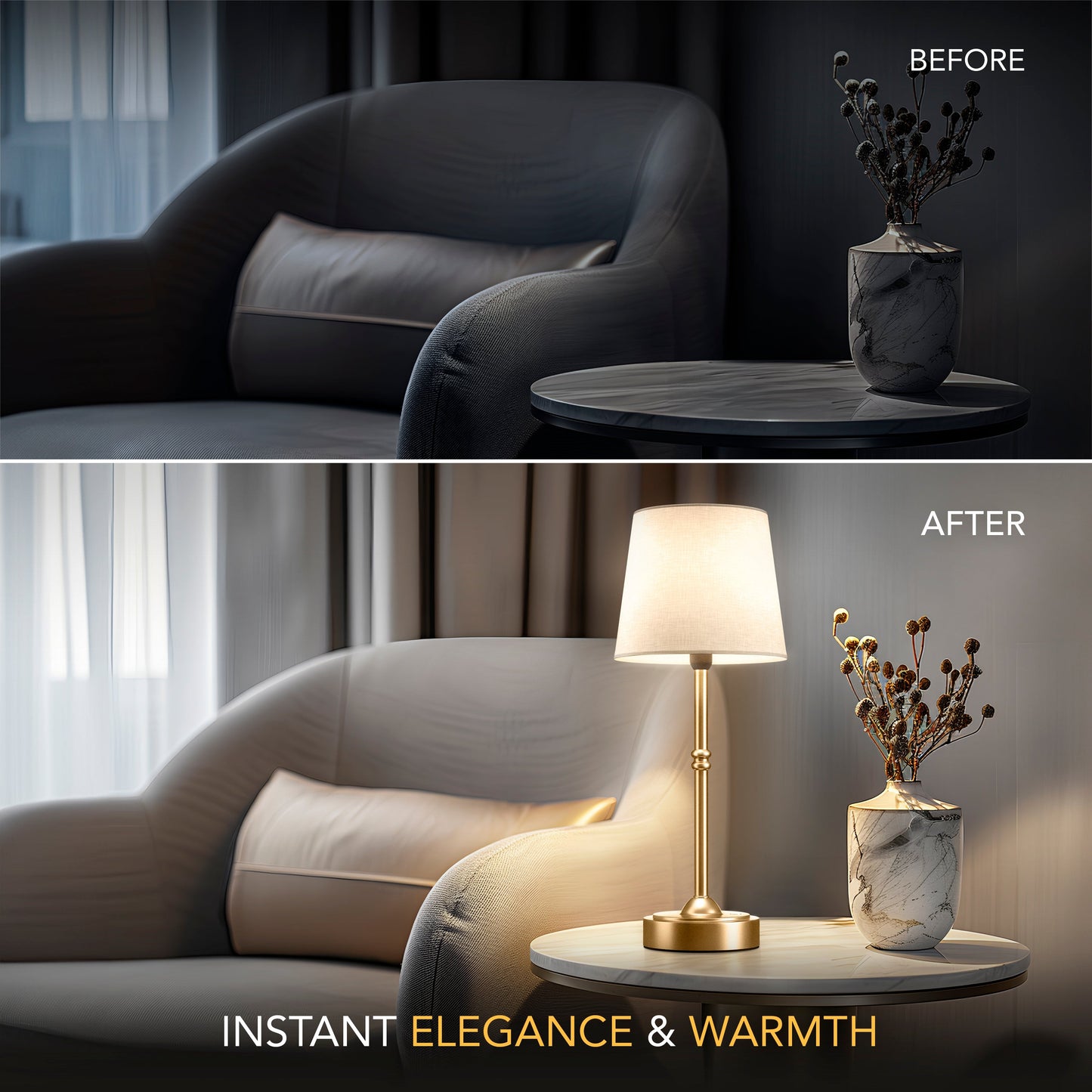 LAMPE DE TABLE MODERNE