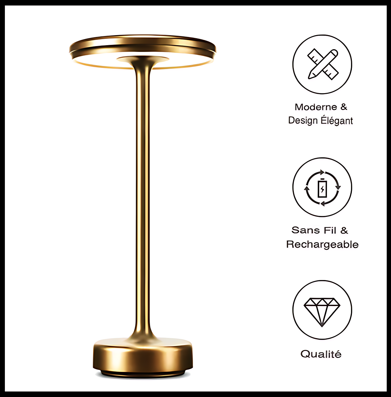 LUMITOUCH - LAMPE LED SANS FIL