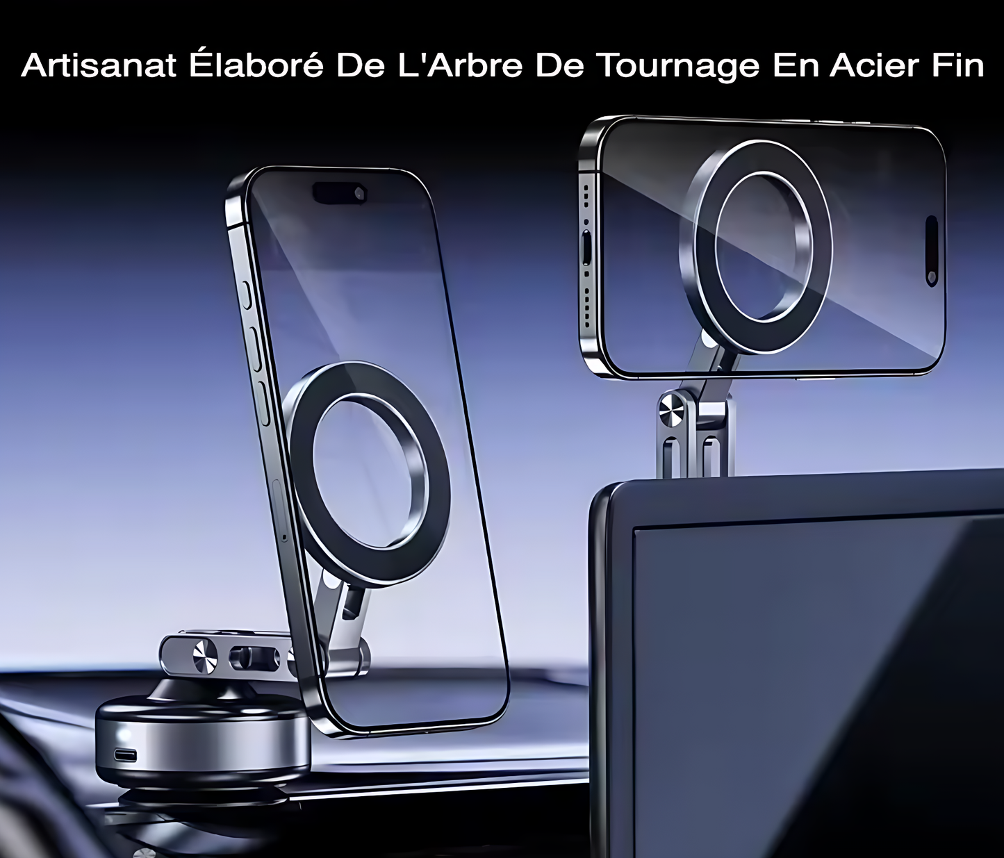Support Téléphone 360° Magnétique