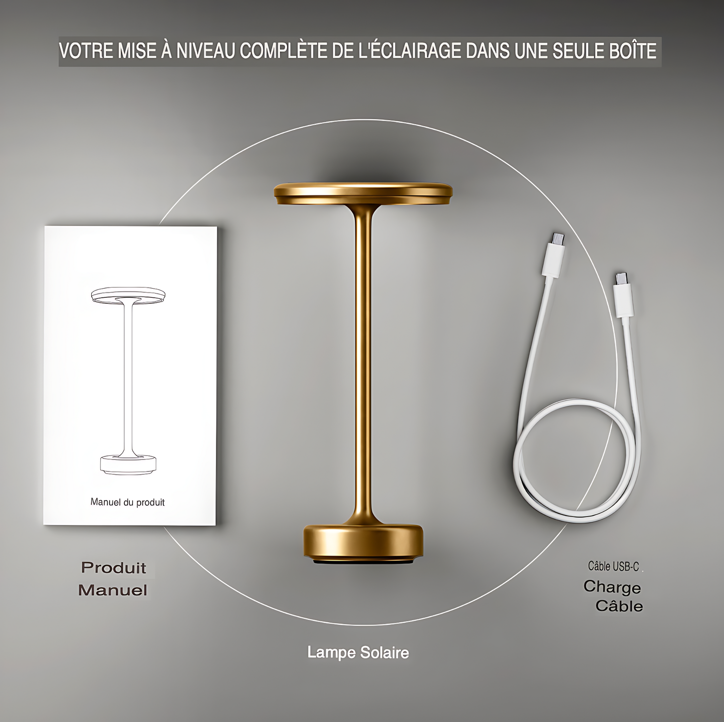 LUMITOUCH - LAMPE LED SANS FIL