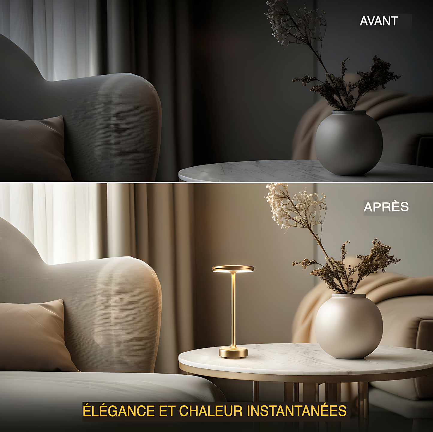 LUMITOUCH - LAMPE LED SANS FIL
